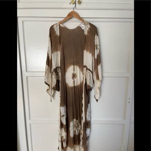 Free People Spellbound Tie Dye Kimono